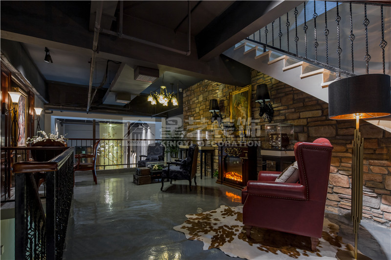 南寧蔓華藝品軒文化沙龍180平會客區(qū)裝修設(shè)計(jì)實(shí)景圖