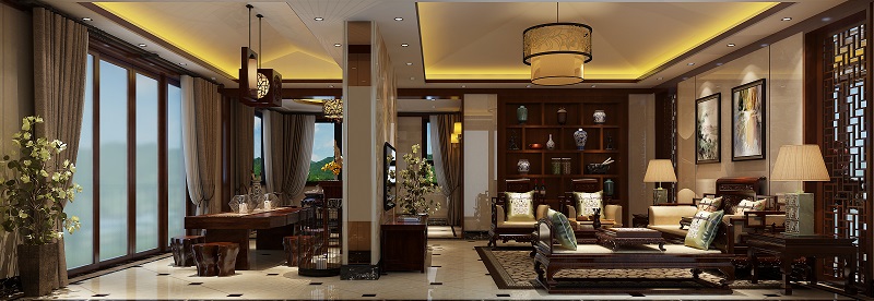 南寧星藝裝飾中式裝修案例 南寧星藝裝飾中式裝修案例