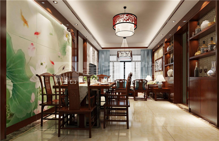 南寧星藝裝飾公司的中式風格作品