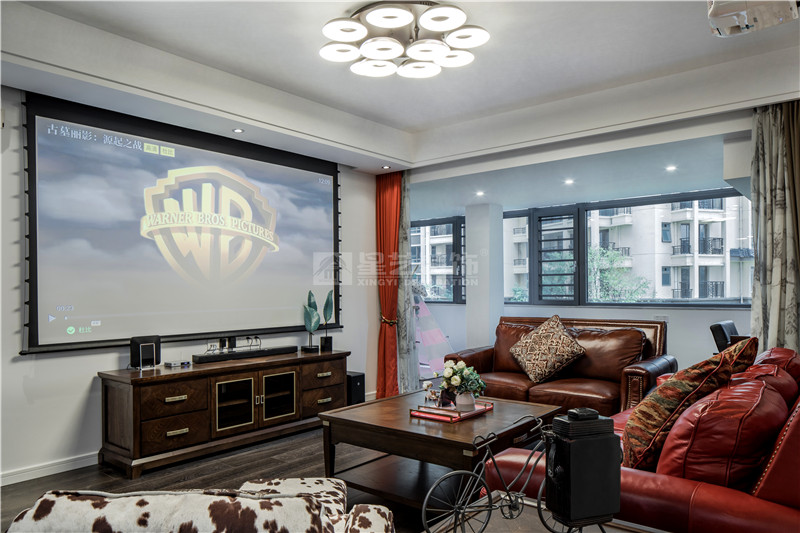 萬(wàn)達(dá)茂 160平客廳裝修實(shí)景圖