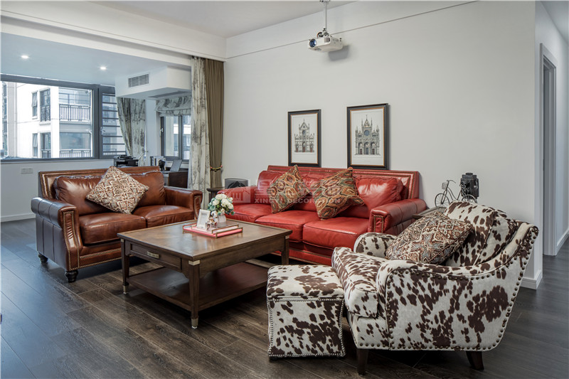 萬(wàn)達(dá)茂 160平客廳裝修實(shí)景圖