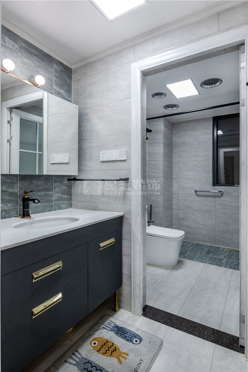 萬(wàn)達(dá)茂 160平衛(wèi)生間裝修實(shí)景圖