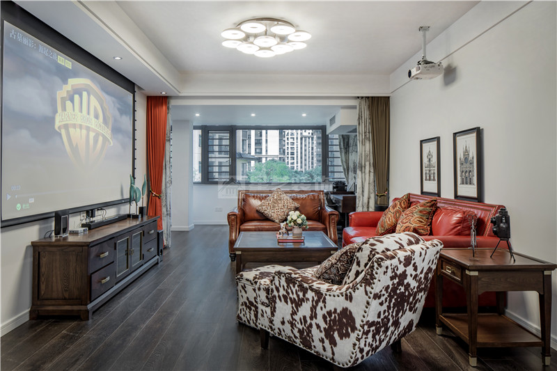 萬(wàn)達(dá)茂 160平客廳裝修實(shí)景圖