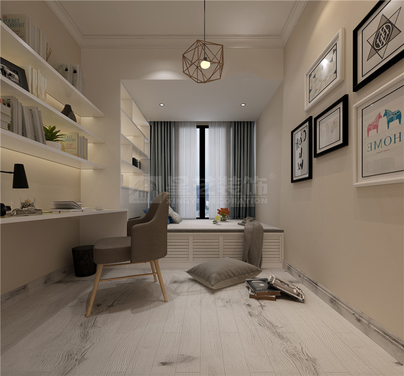 萬(wàn)達(dá)茂140平臥室裝修效果圖