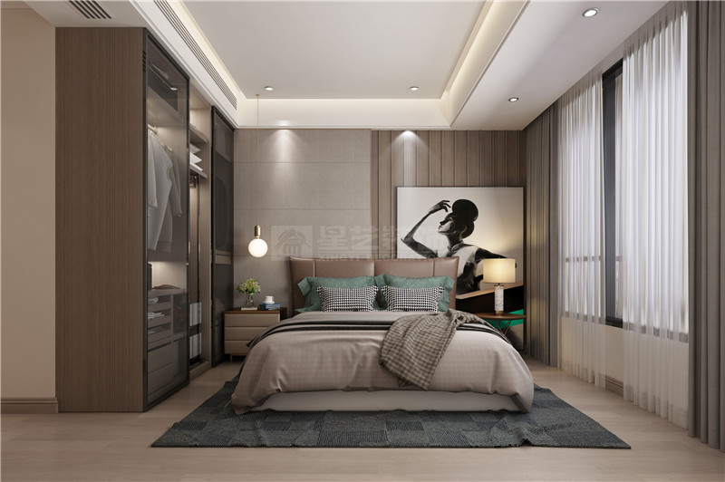 美泉1612 172平臥室裝修效果圖
