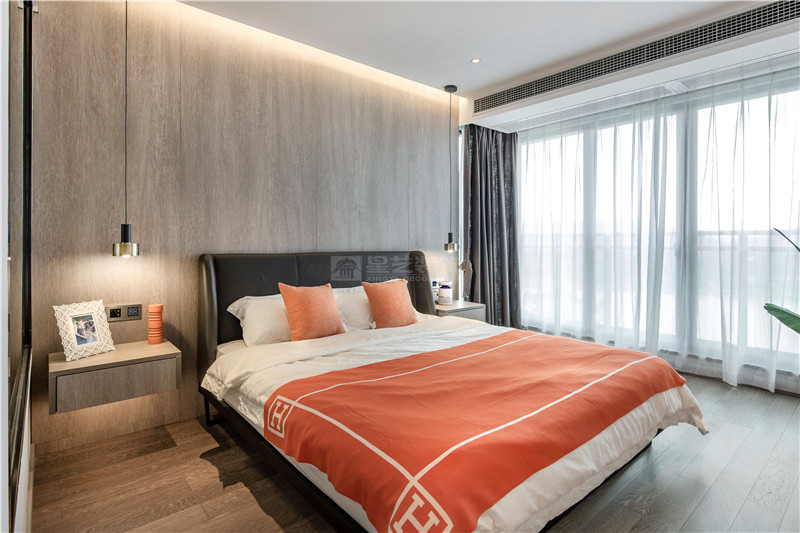 華發(fā)國賓一號(hào)120平臥室裝修實(shí)景圖