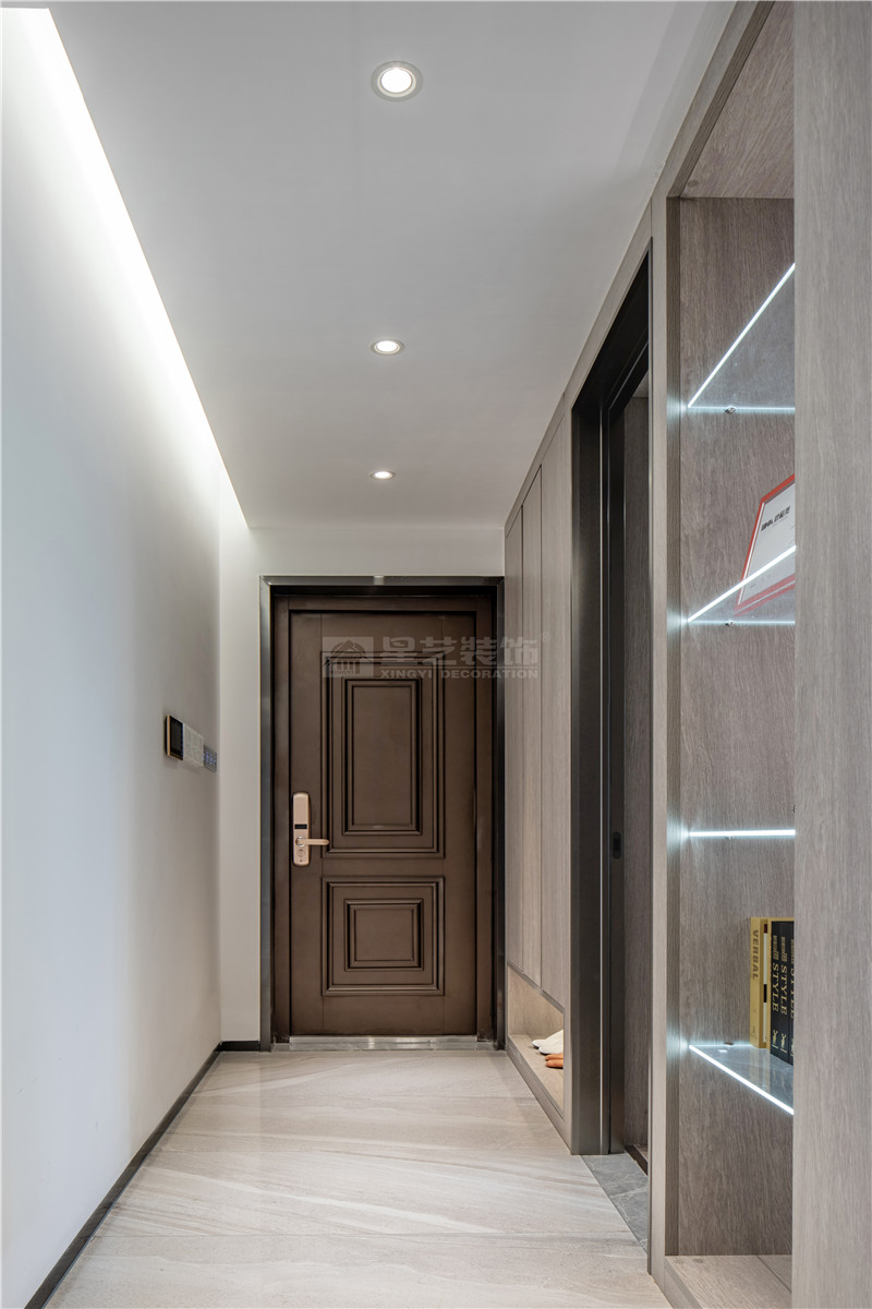 華發(fā)國賓壹號(hào)120平過道裝修實(shí)景圖