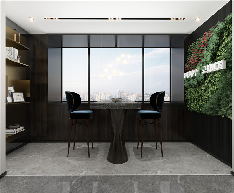 萬(wàn)達(dá)公館 300平陽(yáng)臺(tái)裝修效果圖