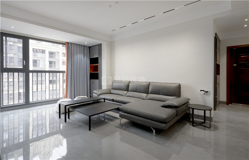 廣源大都會120平客廳裝修實(shí)景圖