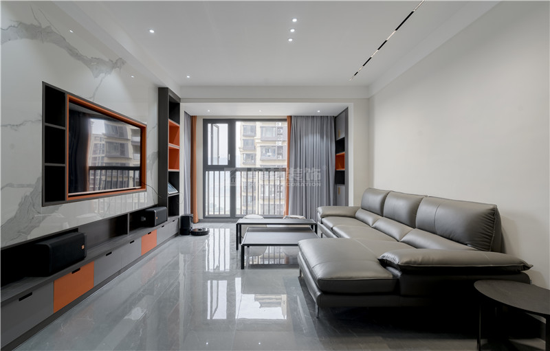 廣源大都會120平客廳裝修實(shí)景圖