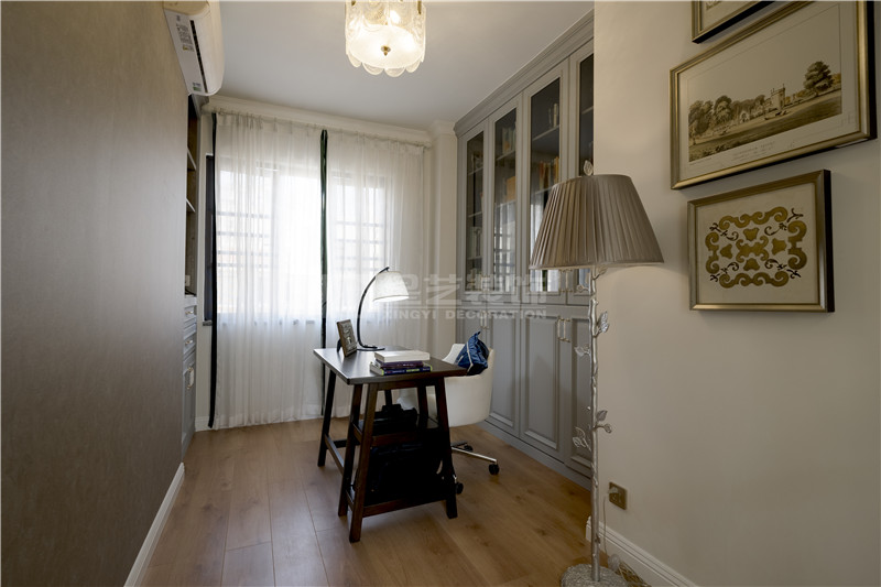 翡翠時光240平復式書房裝修實景圖