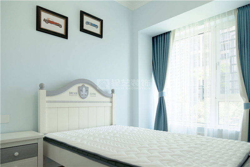 綠地國際花都120平兒童房裝修實景圖