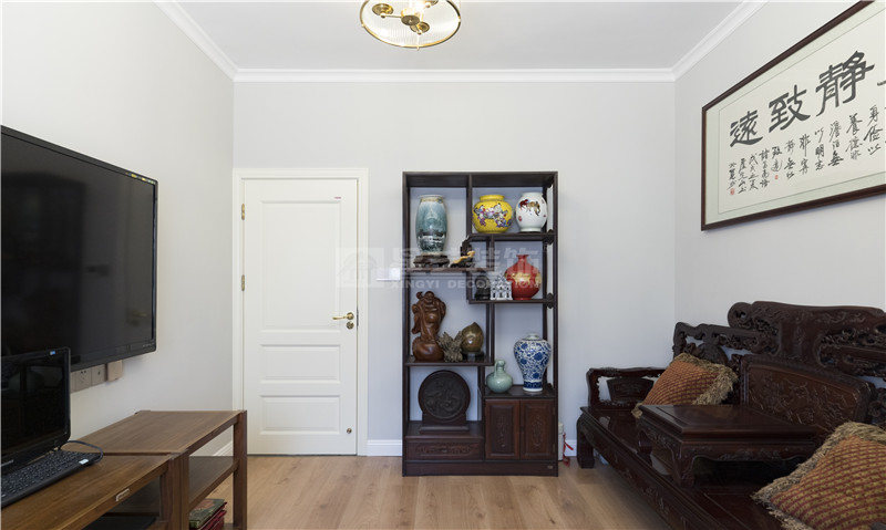 翡翠時光240平復式功能房裝修實景圖