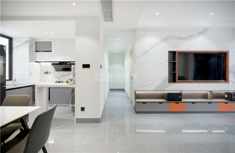 廣源大都會120平過道裝修實(shí)景圖