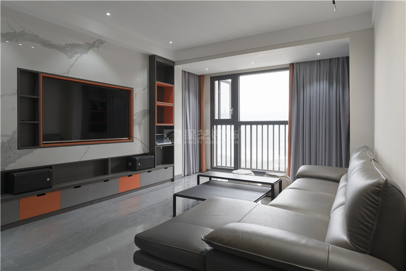 廣源大都會120平客廳裝修實(shí)景圖