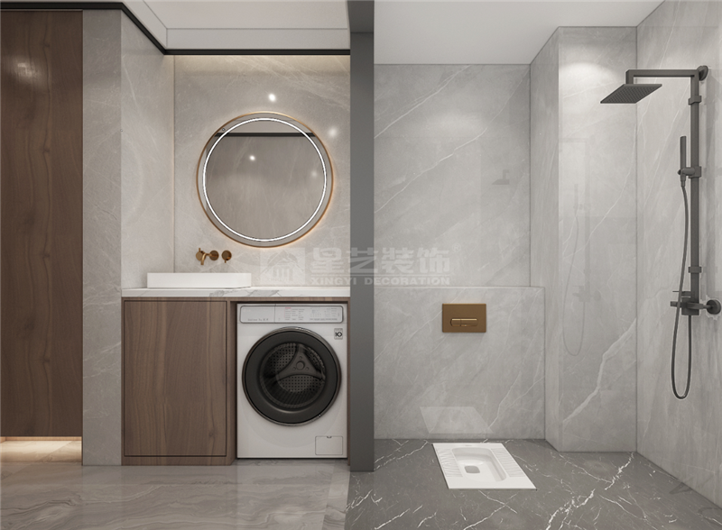 保利冠江墅149平公衛(wèi)裝修效果圖