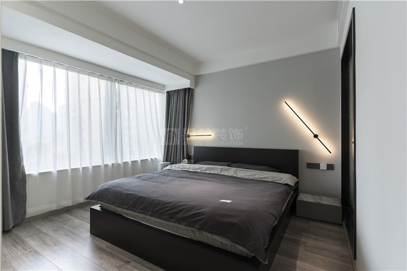 龍光玖譽湖145平臥室裝修實景圖