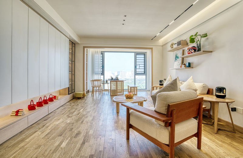 單位房 139平日式風(fēng)格客廳裝修實景圖