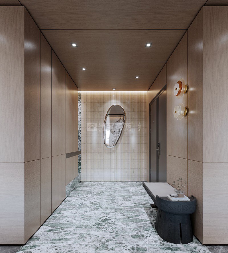 五象印月286平現(xiàn)代輕奢入戶(hù)裝修效果圖