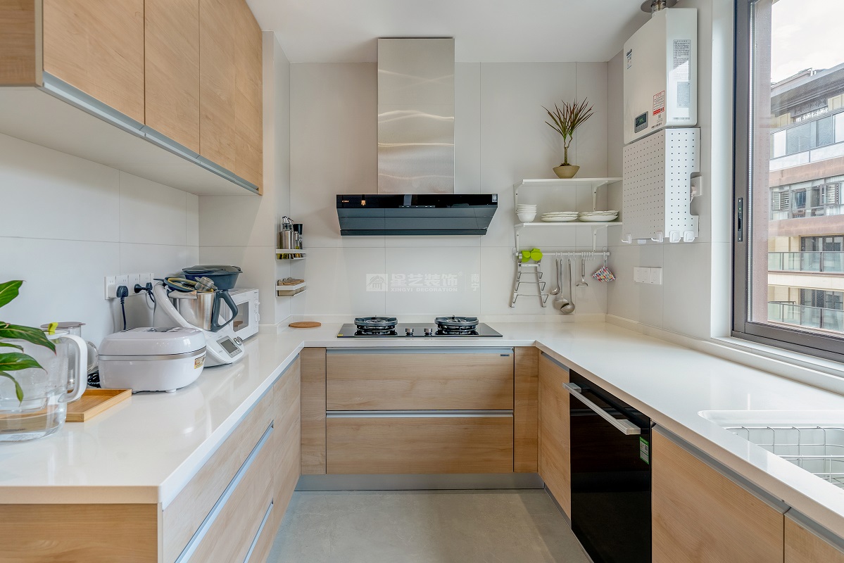 大唐臻觀170平現代混搭廚房實景