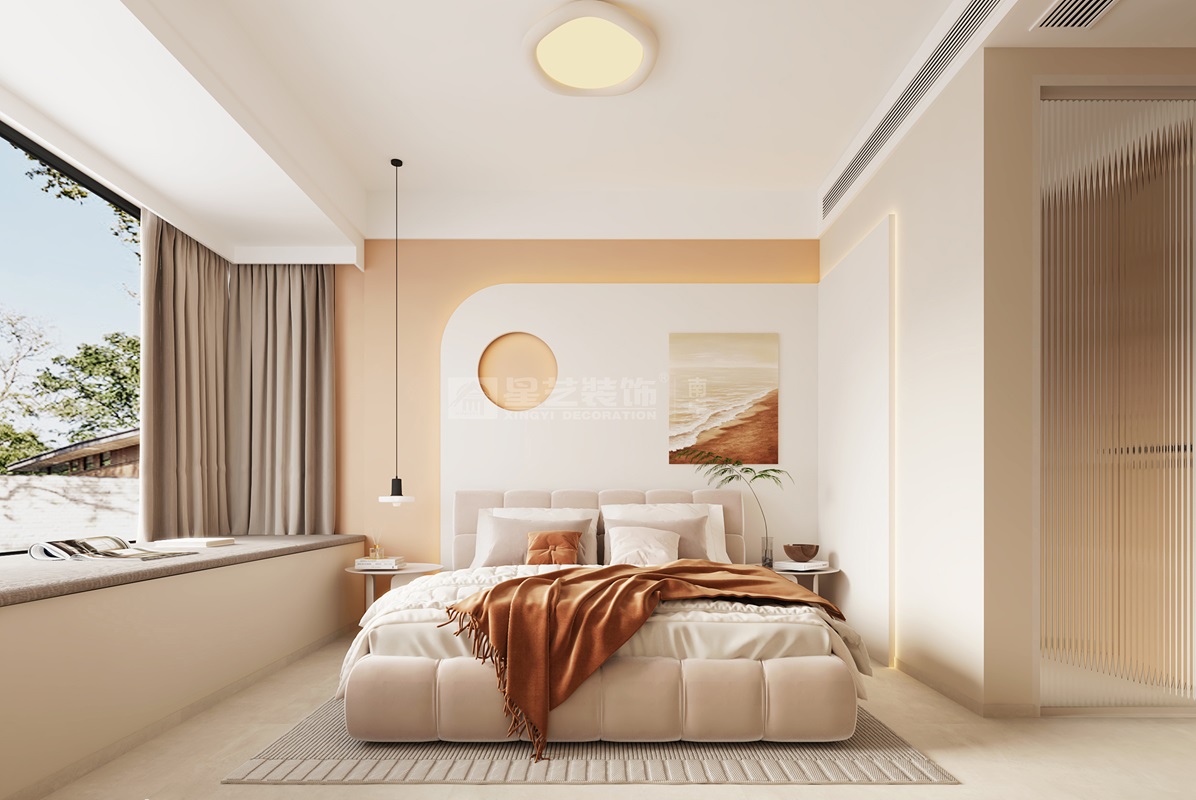 建發(fā)和璽105平現(xiàn)代風(fēng)格臥室裝修效果圖