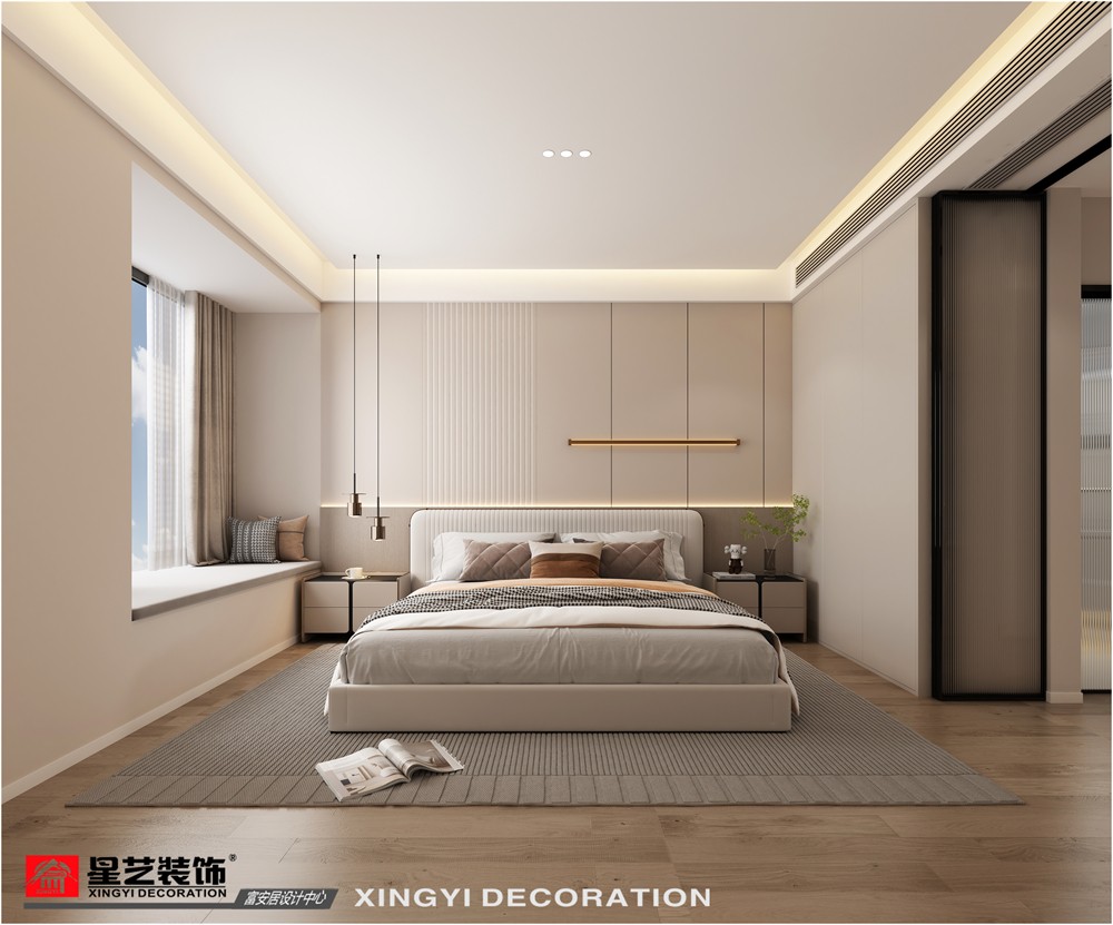 廣源悅府135平臥室現(xiàn)代簡(jiǎn)約裝修效果