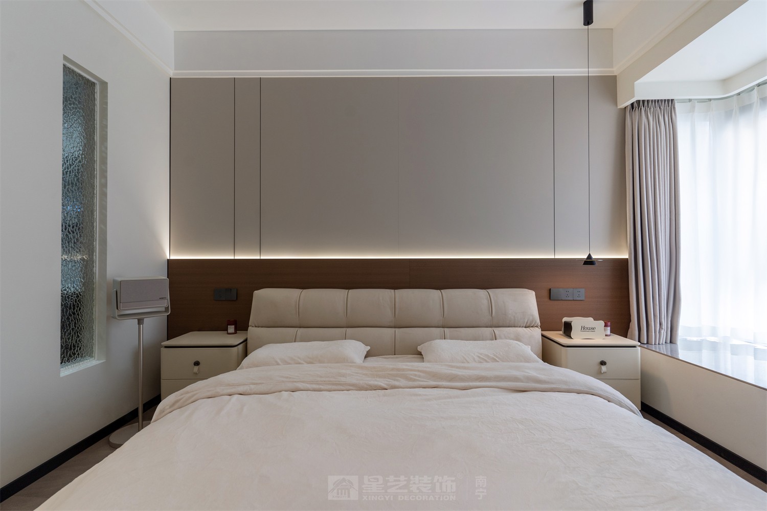 軌道御璽君臨灣140平臥室裝修完工實(shí)景圖